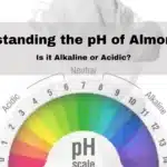 An image show the level of pH of Almond Milk